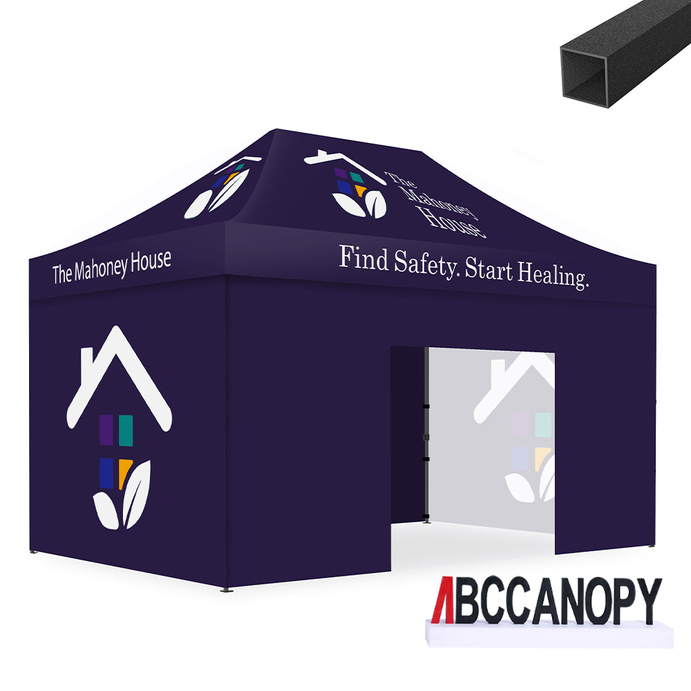 ABCCANOPY S1 Commercial Durable Easy Pop Up 10x10/10x15/10x20 Custom Personalized Canopy Tent