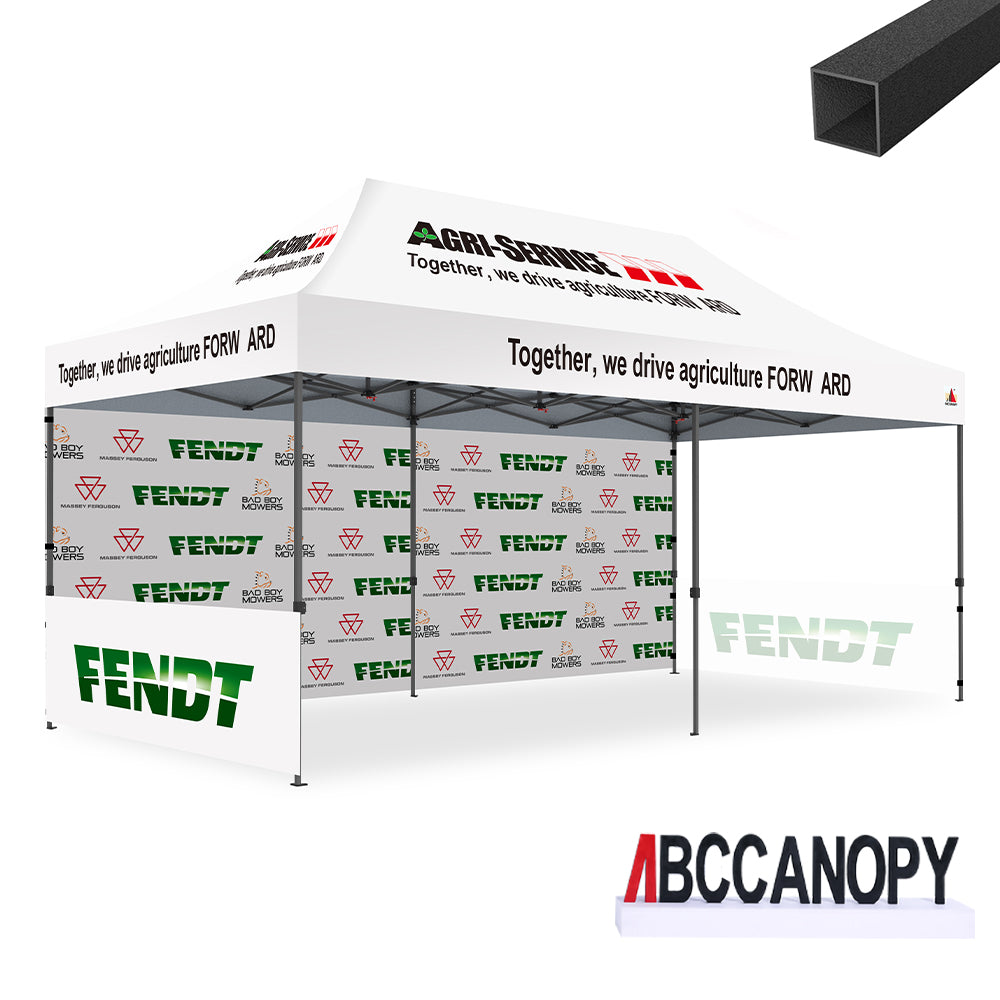 ABCCANOPY S1 Commercial Durable Easy Pop Up 10x10/10x15/10x20 Custom Personalized Canopy Tent