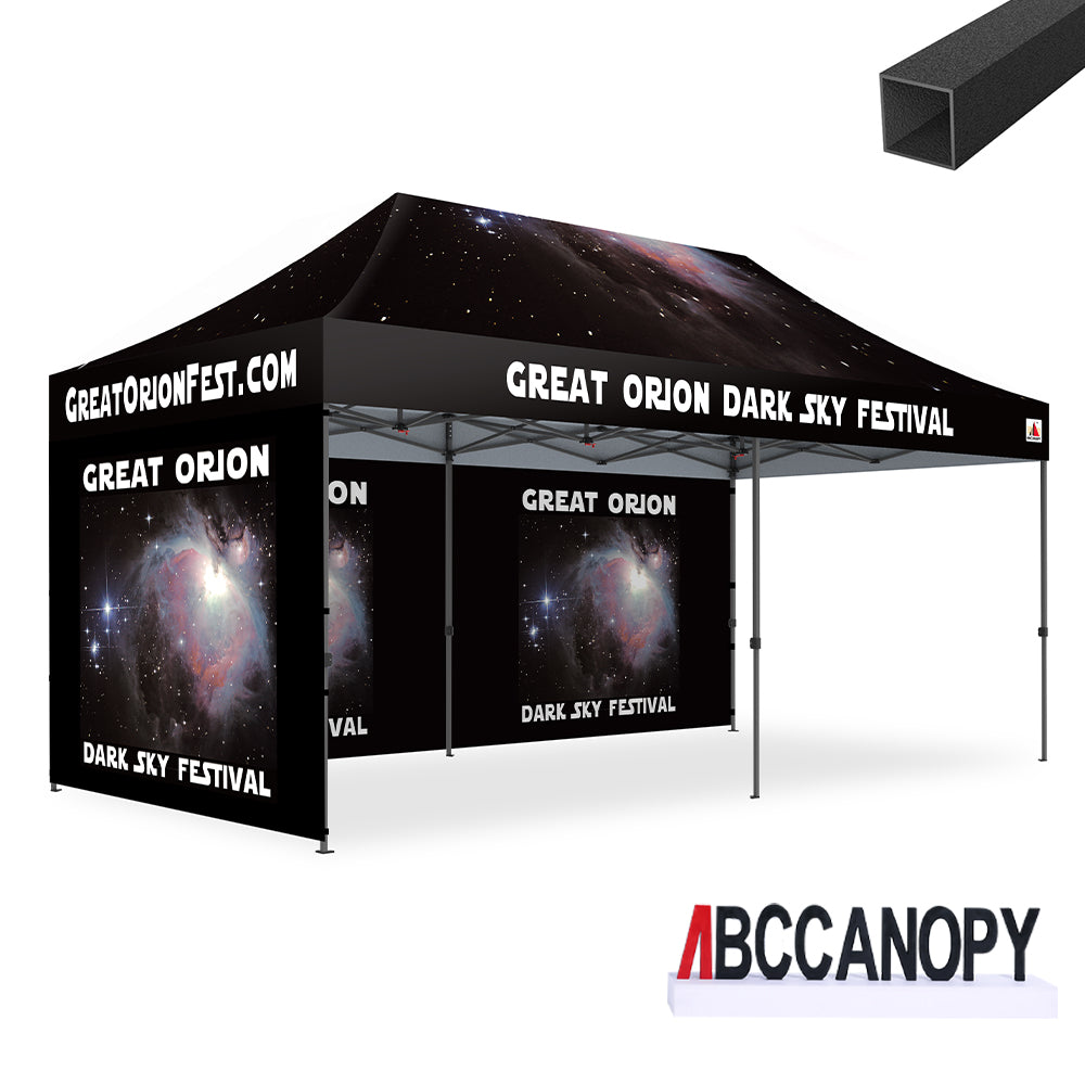 ABCCANOPY S1 Commercial Durable Easy Pop Up 10x10/10x15/10x20 Custom Personalized Canopy Tent