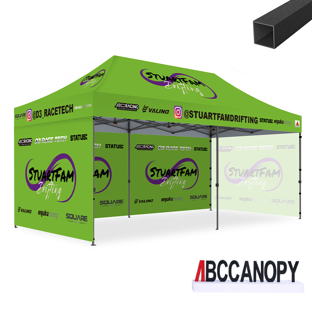 ABCCANOPY S1 Commercial Durable Easy Pop Up 10x10/10x15/10x20 Custom Personalized Canopy Tent