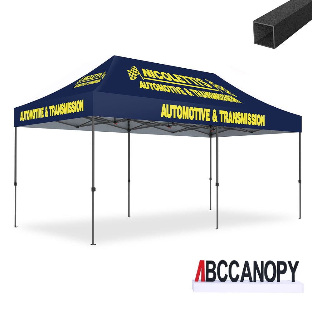 ABCCANOPY S1 Commercial Durable Easy Pop Up 10x10/10x15/10x20 Custom Personalized Canopy Tent