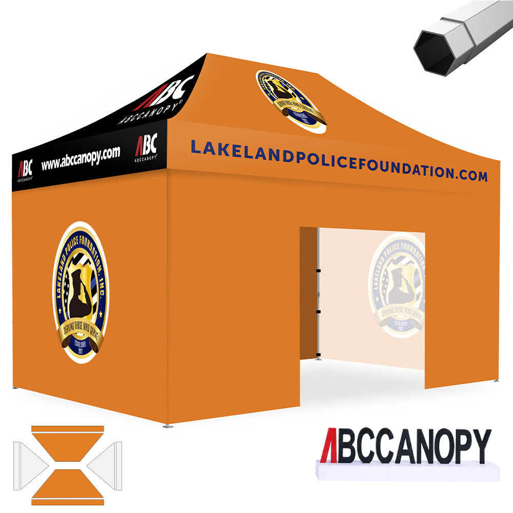 ABCCANOPY S2 Premium 10x10/10x15/10x20 Custom Canopy (Brand Union)