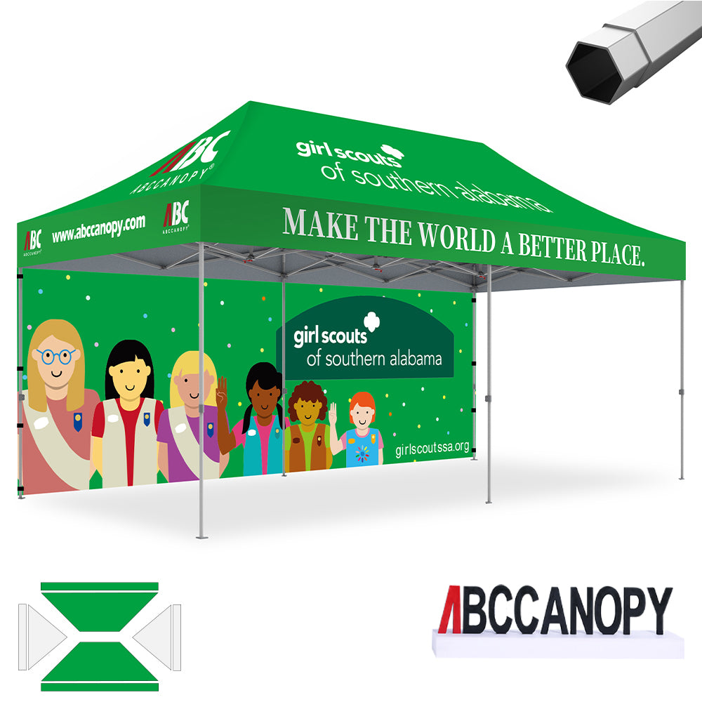 ABCCANOPY S2 Premium 10x10/10x15/10x20 Custom Canopy (Brand Union)