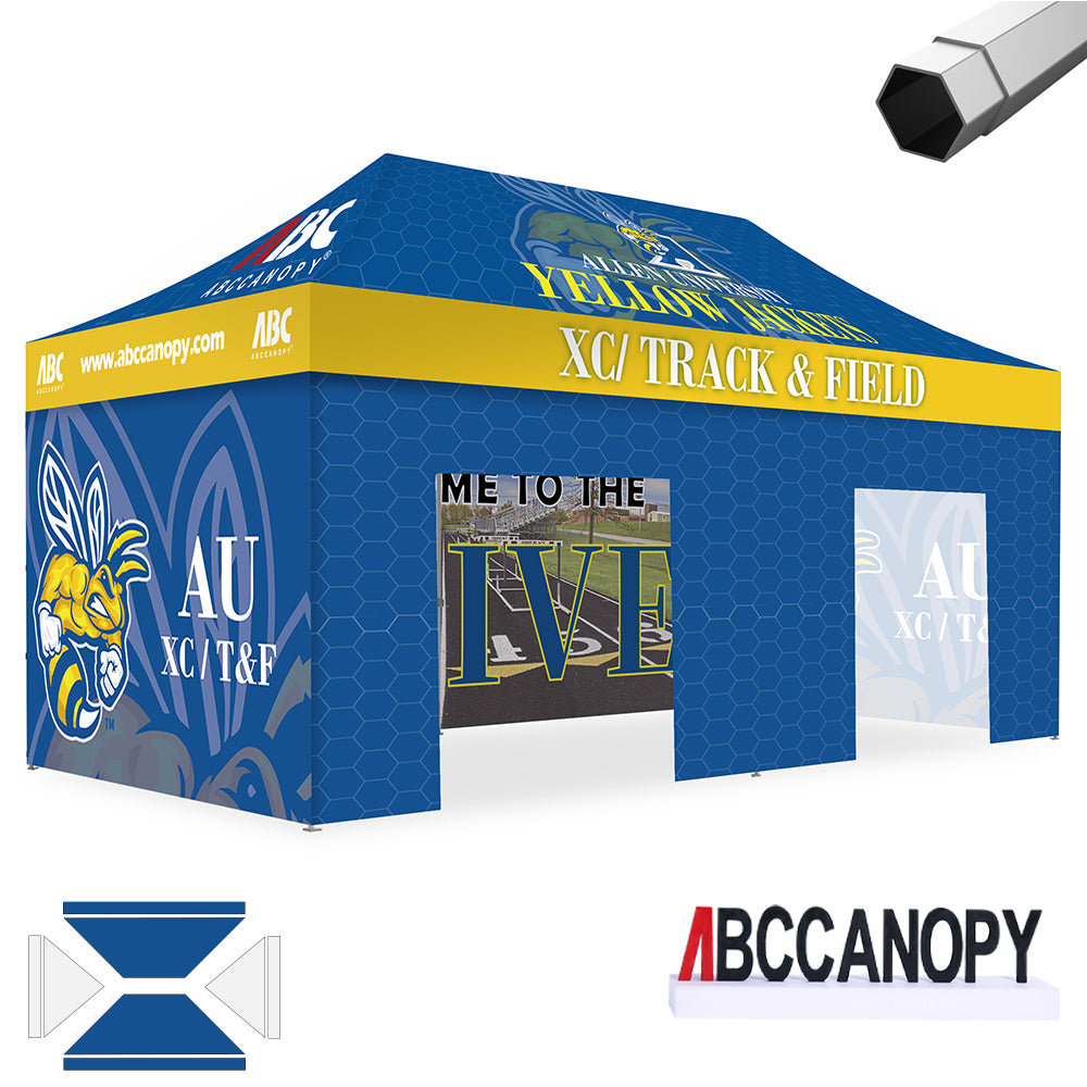 ABCCANOPY S2 Premium 10x10/10x15/10x20 Custom Canopy (Brand Union)