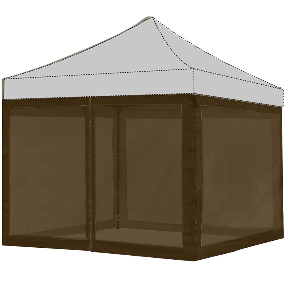 ABCCANOPY Mesh Sidewalls for 10x10 Pop-Up Tent Canopy