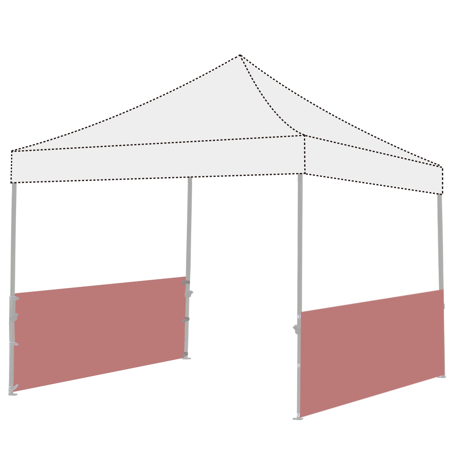 Walls for 10x10 clearance canopy