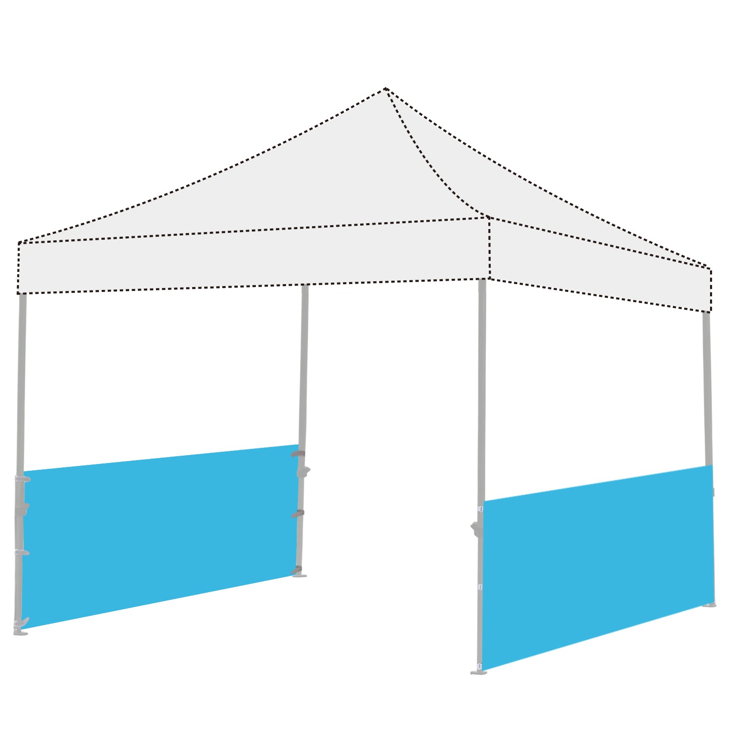 Canopy with walls sale