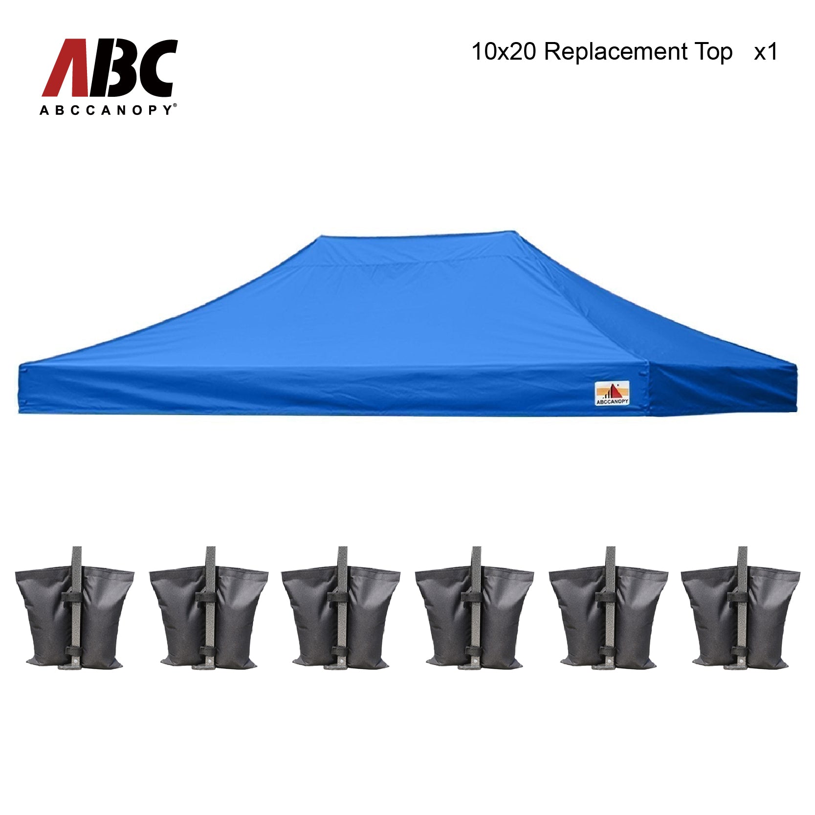 ABCCANOPY Top Cover for 10x20 Pop Up Canopy White